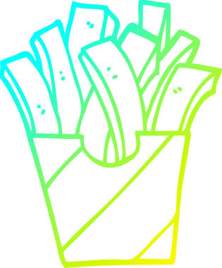 Bir insan tarafından çizilmiş bir çizgi film karakteri çizimi.