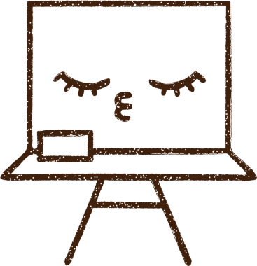 Bir insan tarafından çizilen Whiteboard Kömür Çizimi