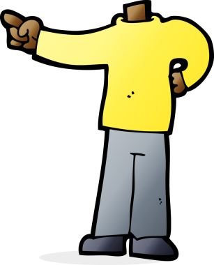 karikatür noktalama gövdesi (bir insan tarafından çizilen ve eşleştirilen karikatürler)