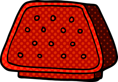 bir insan tarafından çizilmiş karikatür dahili telefonu.