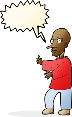 Çizgi film, bir insan tarafından çizilmiş konuşma balonlu bir adam demek.