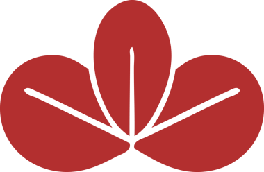 Bir insan tarafından çizilmiş bir sonbahar yaprağının düz renkli retro karikatürü