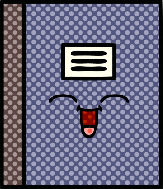 Bir insan tarafından çizilmiş çizgi roman tarzı bir defter.