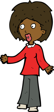 Bir insan tarafından çizilmiş bir karikatür.