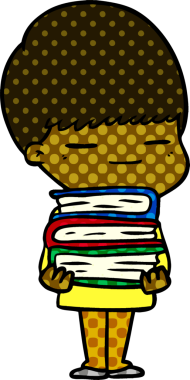 Bir insan tarafından çizilmiş kendini beğenmiş bir çocuk.