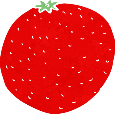 Bir insan tarafından çizilmiş turuncu çizgi film.