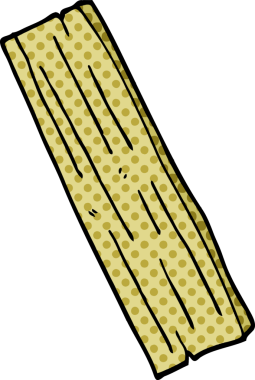 Bir insan tarafından çizilmiş ahşap karalama tahtası.