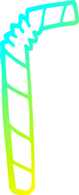 Bir insan tarafından çizilmiş çizgili karikatür çizimi.