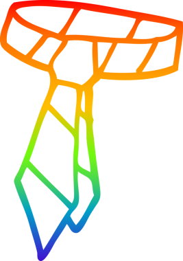 gökkuşağı gradyan çizgi çizimi bir insan tarafından çizilmiş çizgili bir çizgi