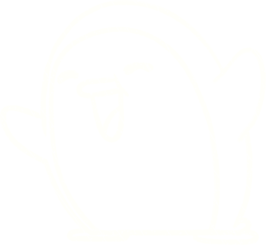 Bir insan tarafından çizilen Penguen Tebeşiri