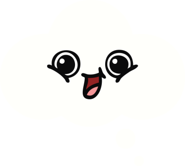 Bir insan tarafından çizilen düşünce baloncuğunun düz renkli retro karikatürü