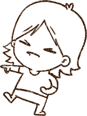 Bir insan tarafından çizilen Mutlu Kadın Kömürü