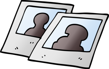 Bir insan tarafından çizilmiş karalama fotoğrafı.