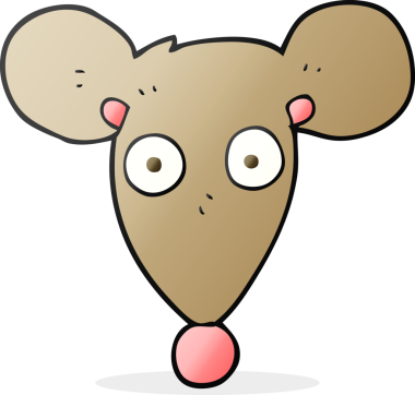 Bir insan tarafından çizilmiş serbest çizim faresi