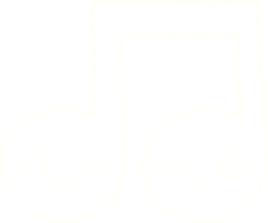 Bir insan tarafından çizilmiş nota tebeşiri.