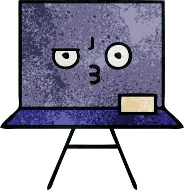 Bir insan tarafından çizilmiş eski grunge desen karikatürü.