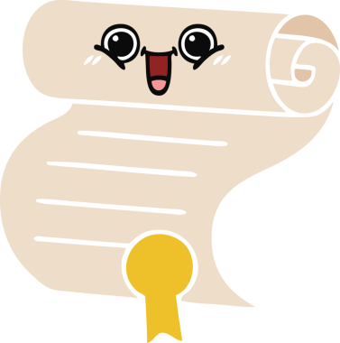 Bir insan tarafından çizilen sözleşmenin düz renkli retro karikatürü