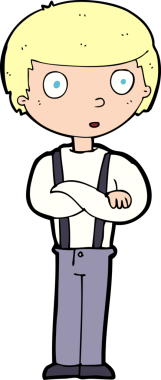 Bir insan tarafından çizilmiş el çizimi karikatür