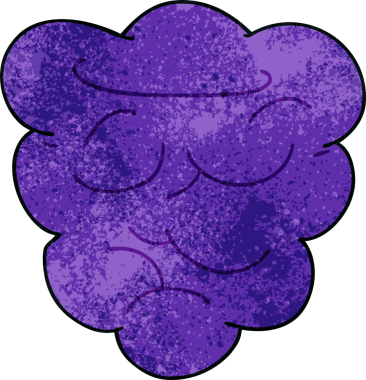 Bir insan tarafından çizilmiş tuhaf bir karikatür.