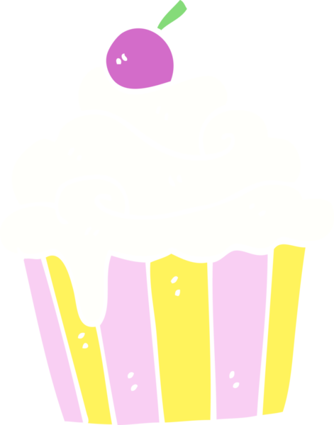 Bir insan tarafından çizilmiş düz renkli karikatür.