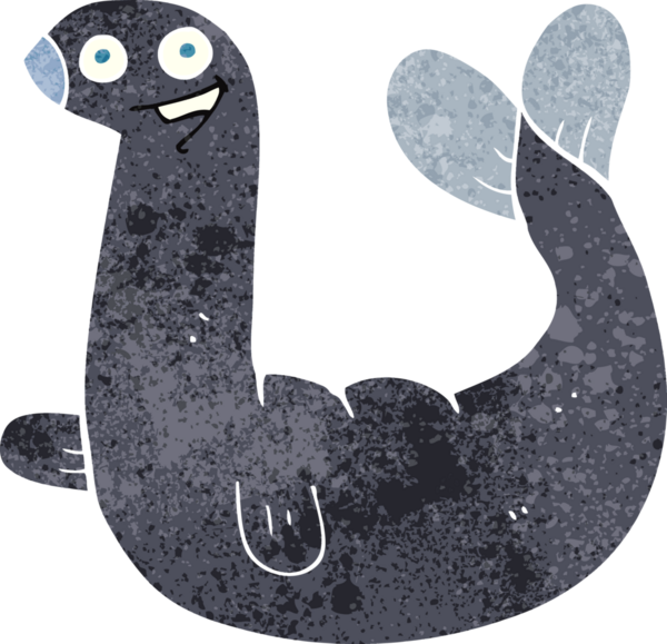 Bir insan tarafından çizilmiş karikatür mührü