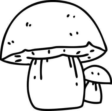 Vahşi bir mantarın çizgi karalaması bir insan tarafından zehirlenebilir ya da çekilmeyebilir.