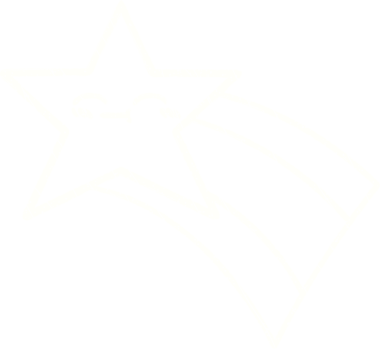 Bir insan tarafından çizilen Kayan Yıldız Tebeşiri