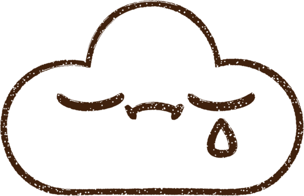 Bir insan tarafından çizilen Yağmur Bulutu Kömürü