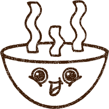 Sıcak Erişte Kömürü Bir insan tarafından çizilmiş