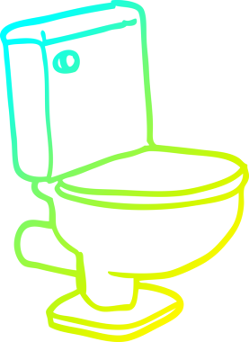 Bir insan tarafından çizilmiş soğuk hava çizgisi.