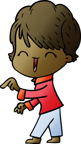 Bir insan tarafından çizilmiş gülen kadın çizgi filmi.