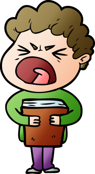 Bir insan tarafından çizilmiş öfkeli bir adam.