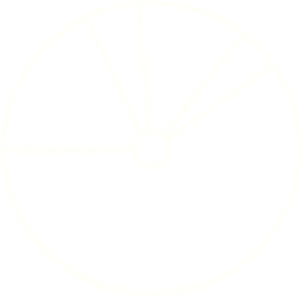 Bir insan tarafından çizilmiş pasta grafiği çizimi