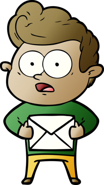 Bir insan tarafından çizilmiş çizgi film bakışlı adam.