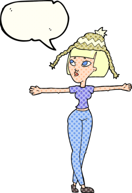 Bir insan tarafından çizilmiş şapkalı bir çizgi roman karakteri.