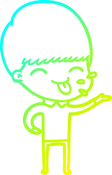 Bir insan tarafından çizilmiş kaba bir adamın soğuk çizgi çizimi.