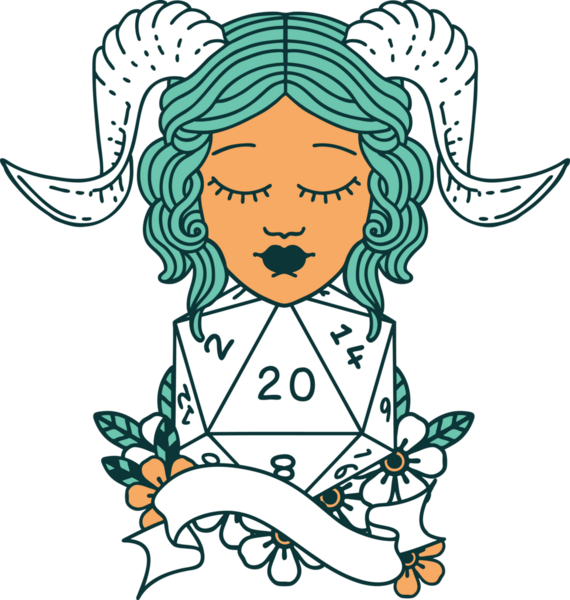 Retro Dövme Biçimi Bir insan tarafından çizilmiş doğal yirmi zar atışıyla düzenleme