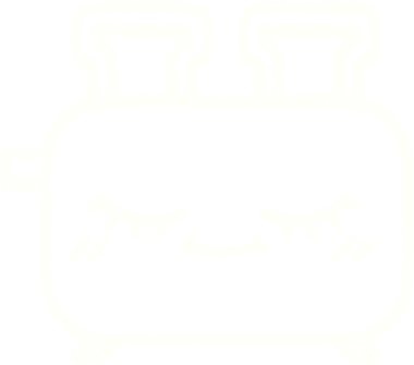 Bir insan tarafından çizilen tost makinesi tebeşiri