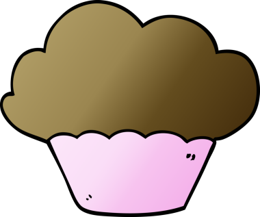 Bir insan tarafından çizilmiş karalama keki.