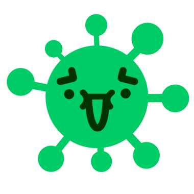 Bir insan tarafından çizilmiş sinirli kahkaha ikonu