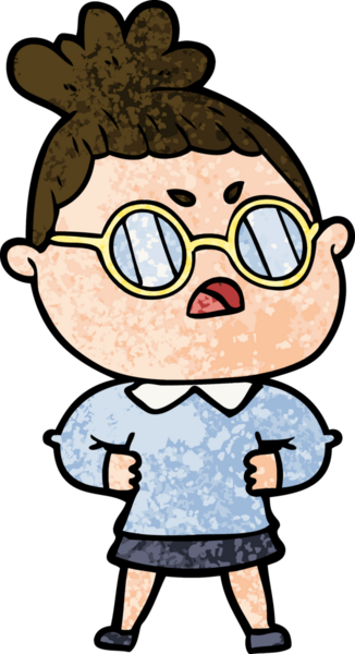 Bir insan tarafından çizilmiş bir karikatür.