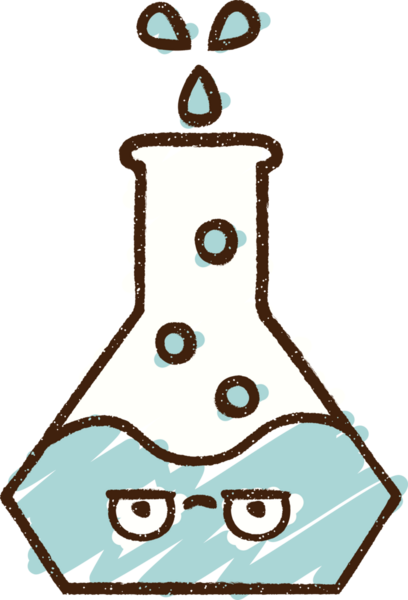 Bilim Deneyi Tebeşir Çizimi Bir insan tarafından çizildi