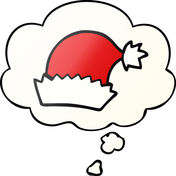 Düşünce baloncuklu çizgi film şapkası bir insan tarafından çizilmiş.