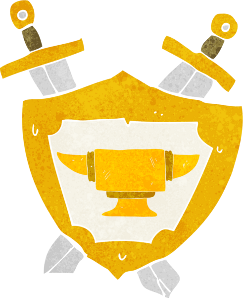 bir insan tarafından çizilmiş demircilik sembolü.