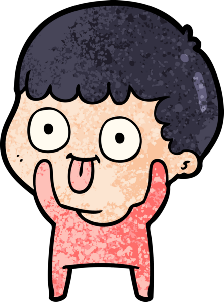 Bir insan tarafından çizilmiş çizgi film adamı.