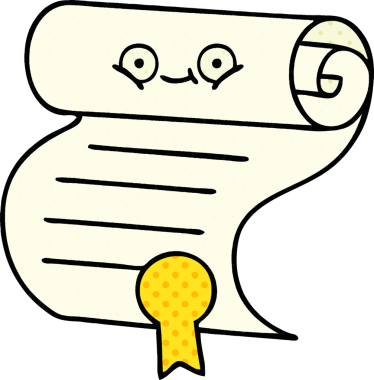 bir insan tarafından çizilmiş bir sözleşmenin çizgi roman tarzı