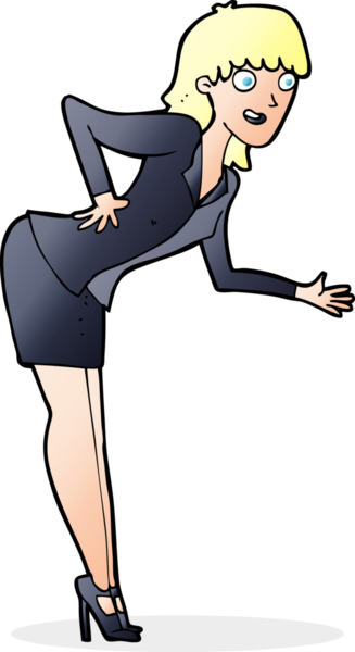 Bir insan tarafından çizilmiş bir karikatür işkadını