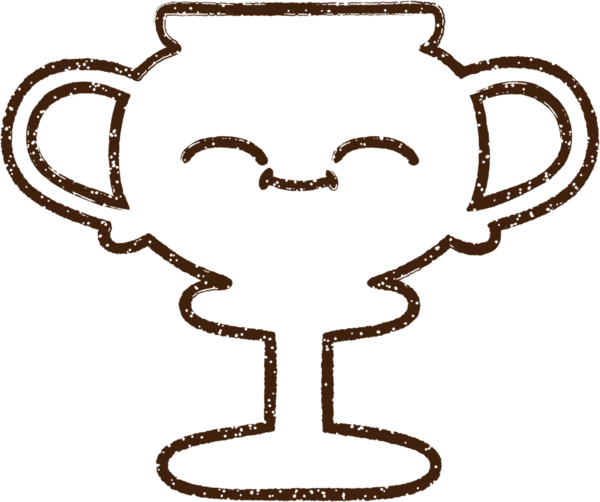 Bir insan tarafından çizilen Kupa Kömürü Çizimi