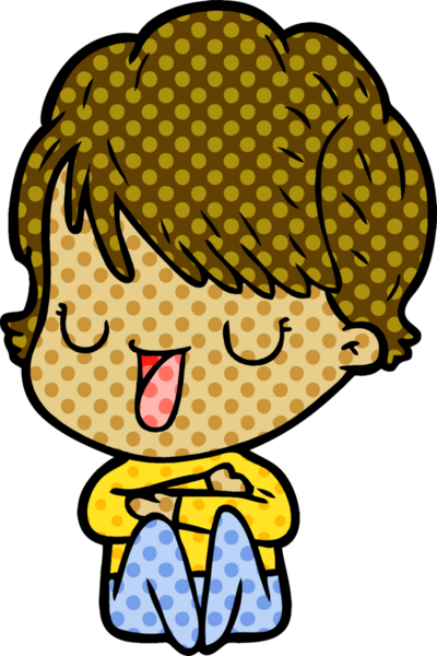 Bir insan tarafından çizilmiş bir karikatür kadın konuşuyor.