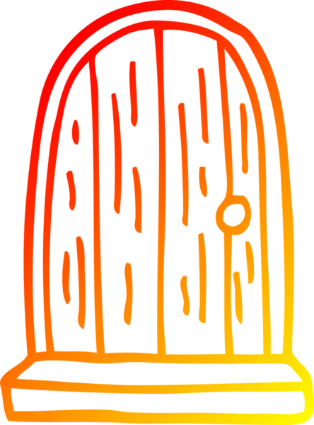 Bir insan tarafından çizilmiş eski ahşap bir çizgi.